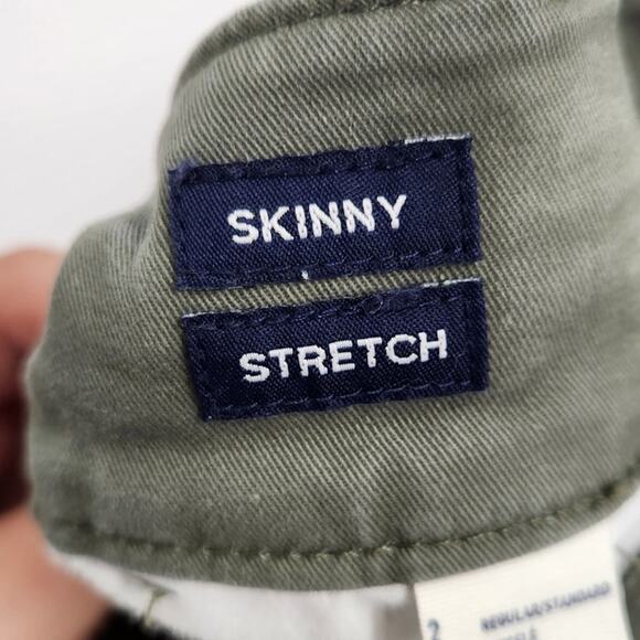 American Eagle Green Skinny Fit Jeans Womens Size 2 - Picture 5 of 5